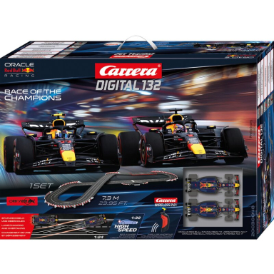 Carrera 30048 Race of the Champions w/Lights and Wireless Controllers, Digital 1/33